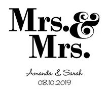 Mrs. & Mrs.